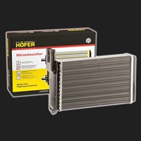 Радиатор отопителя алюминиевый HÖFER ВАЗ 2108-21099, 2113-2115
