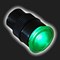 Кнопка универсальная с зелёной подсветкой - фото 43400