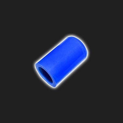 Заглушка силиконовая синяя 12 мм - фото 37616