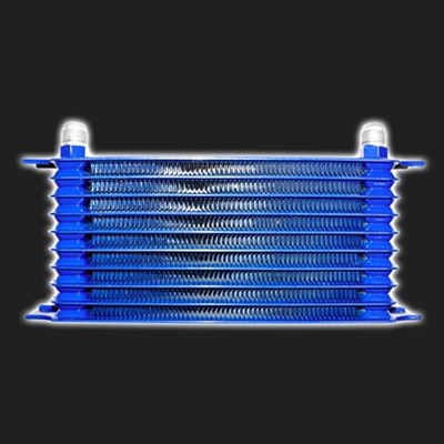 Радиатор масляный универсальный TRUST Style /10 рядов/ синий - фото 39023