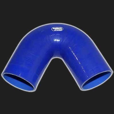 Переходник силиконовый 135° D=70 мм SAMCO SPORT синий 62819 - фото 39999