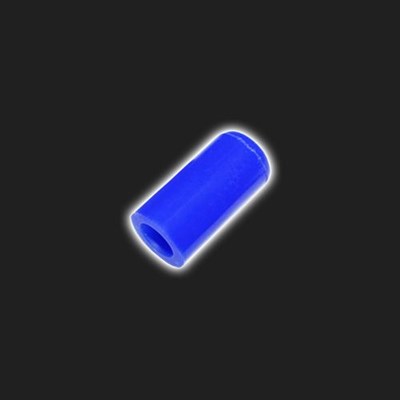 Заглушка силиконовая синяя  8 мм - фото 41176