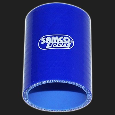 Переходник силиконовый прямой D=51 мм SAMCO SPORT синий - фото 42020