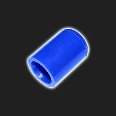 Заглушка силиконовая синяя 16 мм - фото 42833