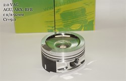 Поршни СТИ VolksWagen 2,0 AGU 82.5мм (CR=9,5) кольца 1,2/1,5/2,0 - фото 47073