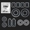 Рем. комплект суппортов задних дисковых тормозов Дизайн-Сервис - фото 43537
